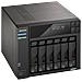 tor Lockerstor 6 Nas Chassis Desktop Celeron N5105 2ghz Ram 8gb-6 Bay Hdd /ssd 2.5"" / 3.5"" /m. 2 Lan 100/1000/2500 Mbps Black - Foto miniatura 3
