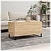 Tavolino Salotto Rovere Sonoma 90x44,5x45 Cm Legno Multistrato - Foto miniatura 1