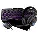 Pack gaming DeepX-Wing 2 tastiera Mouse incluso USB QWERTY Spagnolo Nero - Foto miniatura 6