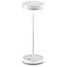 Lampada Da Tavolo Contemporaneo Toffee Metallo Bianco Led 2w 3000k Ip54 - Foto miniatura 1