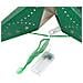 Set Di 2 Stelle Led Carta Verde Brillante 45 Cm Motti - Foto miniatura 2