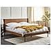 Letto Matrimoniale Marrone Scuro 180 X 200 Cm Libermont - Foto miniatura 1