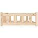 Cuccia per Cani 105,5x75,5x28 cm in Legno Massello di Pino - Foto miniatura 4