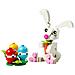 Coniglio di Pasqua con uova colorate - Foto miniatura 2