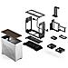 Case ERA2N 01 Mini TowerITX / Mini-ITX 2 Porte USB 3.2 Colore Argento - Foto miniatura 8