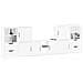 Mobile TV 5 pz con Contenitore ODDA Bianco in Legno di Pino - Foto miniatura 8