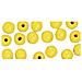 115 Pezzi - Perline In Legno Lucido Resistenti Ø6mm - Colore Giallo - Foto miniatura 1