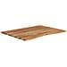 Piano Scrivania 100x80x2,5cm Rettangolare Legno Massello Acacia - Foto miniatura 3