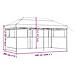 Tendone per Feste Pieghevole Pop-Up con 3 Pareti Beige - Foto miniatura 9
