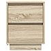 Comodino con Luci LED Rovere Sonoma 38x34x50 cm - Foto miniatura 6