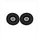 Cuscinetti Auricolari Di Ricambio In Silicone Per Cuffie Bluetooth Beats Solo 4 Black - Foto miniatura 1