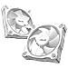 Ventole ARGB Prime MR120 Fan ARGB Reverse 12 cm Kit 3 Pezzi Case PC Colore Bianco - Foto miniatura 12