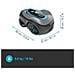 Tagliaerba Robotizzato smart SILENO pro Superficie 600 m² Larghezza Taglio 16 cm Colore Grigio - Foto miniatura 3
