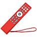 Custodia Protettiva In Silicone Compatibile Con Telecomando Tv Hisense Erf6f80h - Antiscivolo, Antiurto Red - Foto miniatura 1