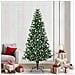 Albero di Natale artificiale con luci integrate Verde 240 cm - Foto miniatura 2