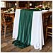 Elegante Runner Da Tavola In Poliestere Per Matrimoni, Feste E Decorazioni Domestiche - Vari Colori Darkgreen - Foto miniatura 4