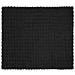 Coperta antiscivolo in finta di coniglio Olite 4 pcs Nero - Foto miniatura 6