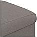 Pouf contenitore con cuscino Talpa 40 x 40 x 45 cm Tessuto - Foto miniatura 7