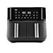 TD 3030I BK Doppia 8 L Indipendente 2850 W Friggitrice ad aria calda Nero - Foto miniatura 1