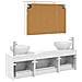 Set di mobili per il bagno 4 pcs Bianco - Foto miniatura 8