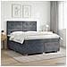 Letto box spring con materasso Grigio Scuro 180 x 200 cm - Foto miniatura 2