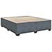 Letto box spring con materasso Grigio Scuro 180 x 200 cm - Foto miniatura 5