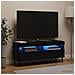 Mobile TV LED Nero Legno ingegnerizzato - Foto miniatura 4