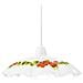 Lampadario moderno da interno cm 42 bianco con frutti - Foto miniatura 4