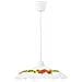 Lampadario moderno da interno cm 42 bianco con frutti - Foto miniatura 6