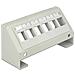 IWP-BOX DESK6 - Pannello di Distribuzione 6 porte Keystone Grigio - Foto miniatura 2