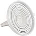 Imbuto Per Alimenti Con Diametro 10 Cm In Plastica - Bianco - Foto miniatura 2