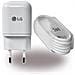 Caricabatterie Lg Mcs-h05 + Cavo Usb Type C - Foto miniatura 1