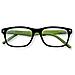 Occhiali Da Lettura Uomo Donna +2,50 Diottrie Nero Verde - Foto miniatura 1