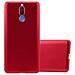 Custodia Compatibile Con Huawei Mate 10 Lite In Rosso Metallico - Coperchio Protettivo In Silicone Tpu Flessibile - Foto miniatura 1