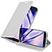 Custodia Compatibile Con Samsung Galaxy S7 Edge In Classy Argento - Coperchio Protettiva Con Chiusura Magnetica, Funzione Stand E Tasca Per Le Carte - Foto miniatura 4