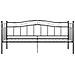 Divano Letto Telaio Nero in Metallo 90x200 cm - Foto miniatura 4