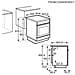 Forno Elettrico a Libera Installazione LKK500000W 56 L Classe A Colore Bianco - Foto miniatura 5