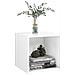 Mobili a Muro 4pz Bianchi 37x37x37 cm in Legno Multistrato - Foto miniatura 5