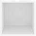Mobili a Muro 4pz Bianchi 37x37x37 cm in Legno Multistrato - Foto miniatura 7