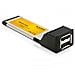 61891, ExpressCard, eSATA, Computer portatile, 6 Gbit / s, Marvell, Driver CD - Foto miniatura 1