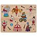 Puzzle Circus Junior 22,5 X 30 Cm Legno 10 Pezzi - Foto miniatura 1