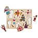 Puzzle Circus Junior 22,5 X 30 Cm Legno 10 Pezzi - Foto miniatura 3