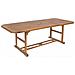 Tavolo Per Esterno Noemi Allungabile In Legno 180/240x100x H 74cm - Foto miniatura 1