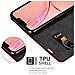 Custodia Compatibile Con Apple Iphone 13 Pro Max In Rosso Mela - Coperchio Protettiva Con Chiusura Magnetica, Funzione Stand E Tasca Per Le Carte - Foto miniatura 5