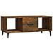 Tavolino Da Salotto Rovere Fumo 102x50x40 Cm Legno Multistrato - Foto miniatura 1