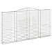 Cesto Gabbione Ad Arco 400x30x200/220 Cm Ferro Zincato - Foto miniatura 2