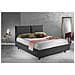 Letto Matrimoniale, Il Modello Lille E' Un Letto Semplice Ma Allo Stesso Tempo Raffinato, Rete A Doghe 180x200 Cm, Compreso Box Contenitore, Rivestimento Sfoderabile, Made In Italy - Foto miniatura 5