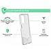 Cover Rinforzata Per Oppo A16 / A16s / A54s Pure, Trasparente - Foto miniatura 2