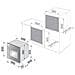 Forno Elettrico da Incasso NSFGE9XL Capacità 65 L Multifunzione - Foto miniatura 3