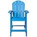 Set Di Tavolino E Sedie Blu Adirondack - Foto miniatura 1
